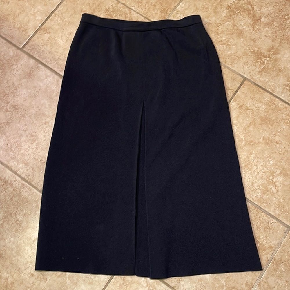 Black Rayon/polyester shirt